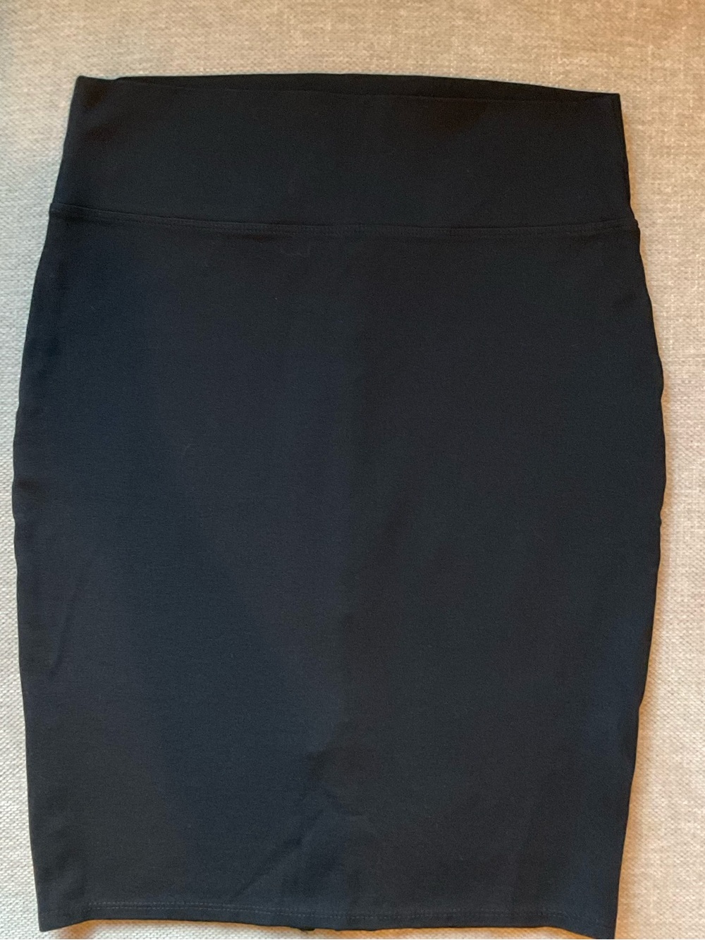 Hybrid & company Black High-Waist Pencil Skirt